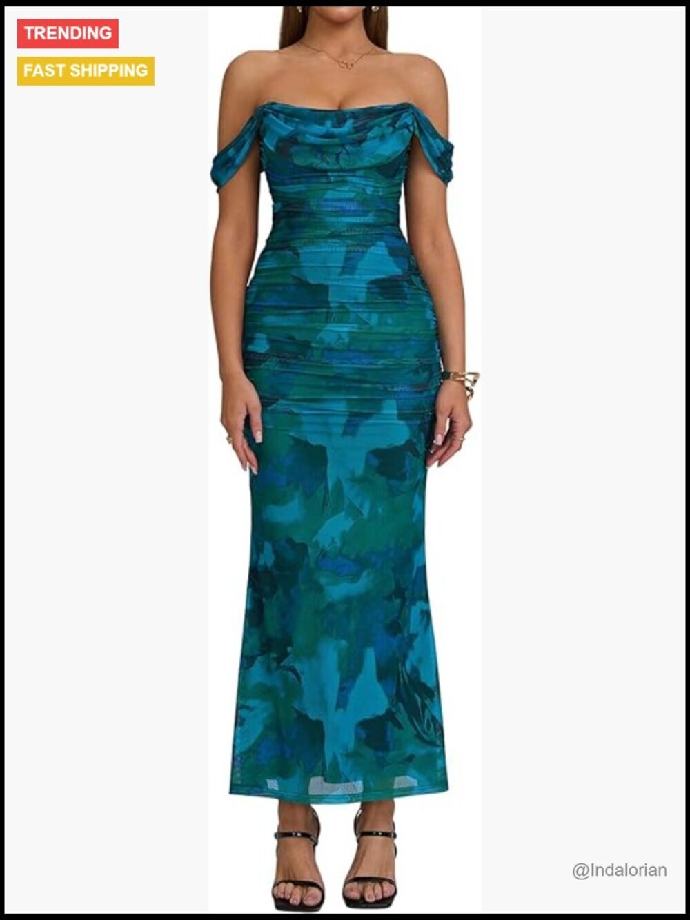 Off Shoulder Maxi Dress Corset Ruched Bodycon Formal Wedding Guest Dress